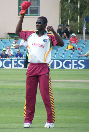 Darren Sammy at the Prime Ministers 11 Cricket...