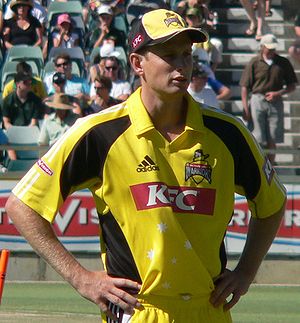 Adam Voges at the WACA Ground before the 2007-...